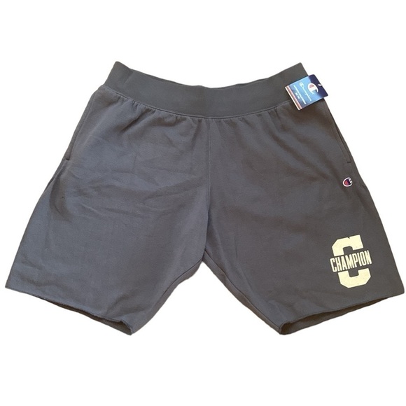 Champion Sweat Short Anchor Slate Fleece Heritage Size XL NWT - Picture 1 of 7